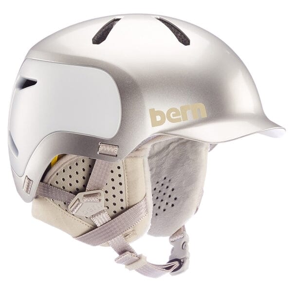 Bern Watts 2.0 MIPS Winter Helmet Silver S