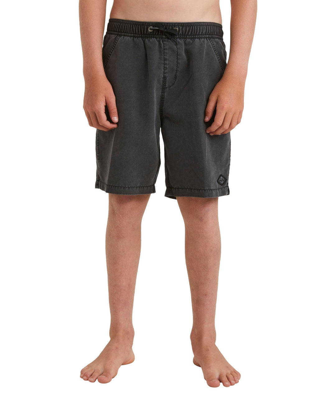 Billabong All Day Overdye Layback Youth Boardshorts Washed Black L / 14Y
