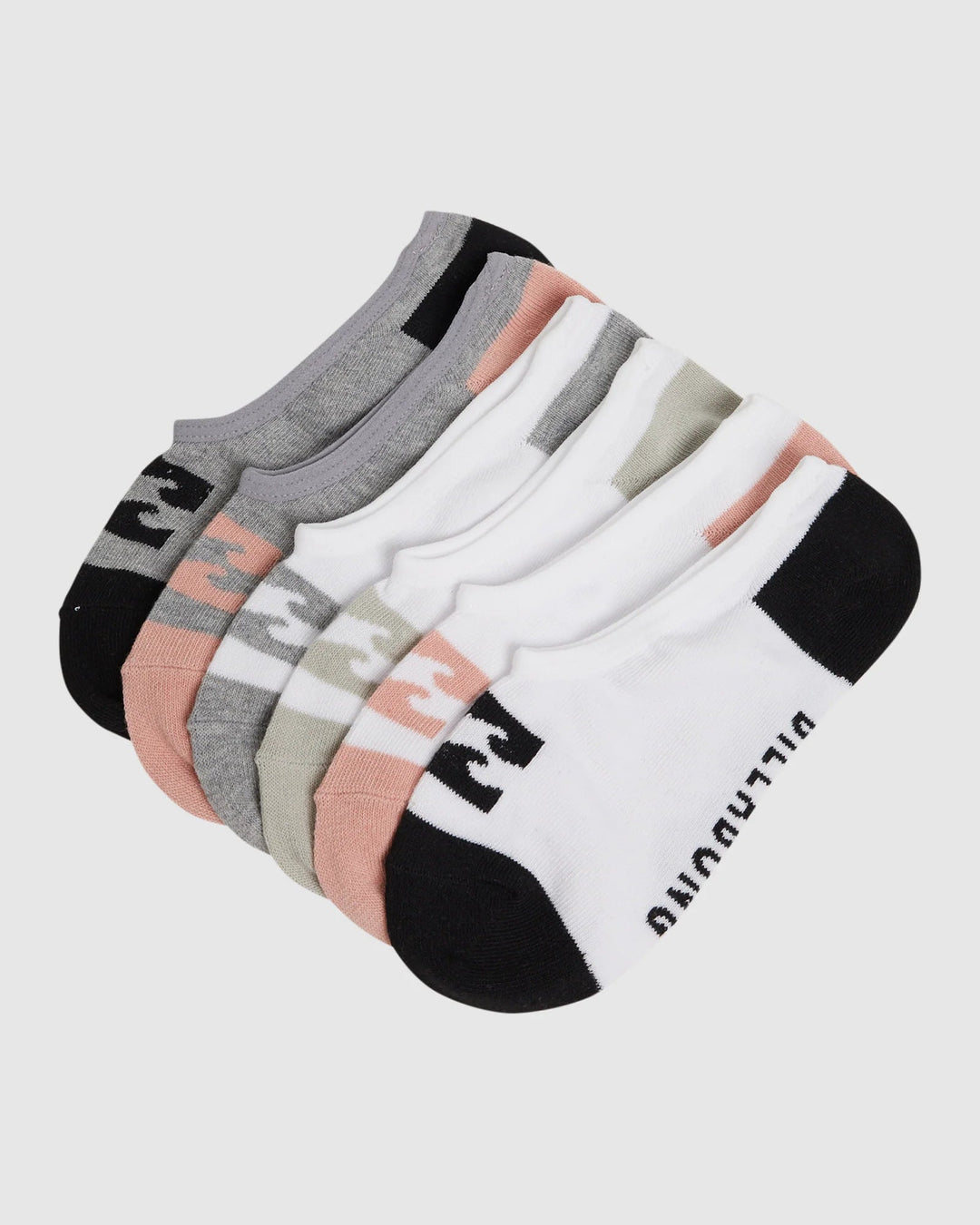 Billabong Invisible Socks Multiple Colours