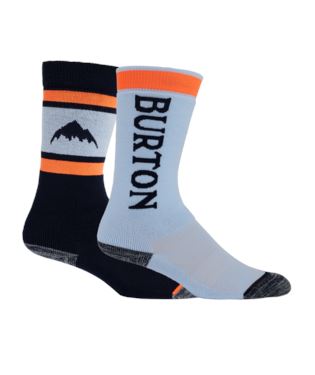 Burton Weekend Midweight Youth Sock 2-Pack Ballard Blue S / M