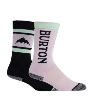 Burton Weekend Midweight Youth Sock 2-Pack Elderberry M / L