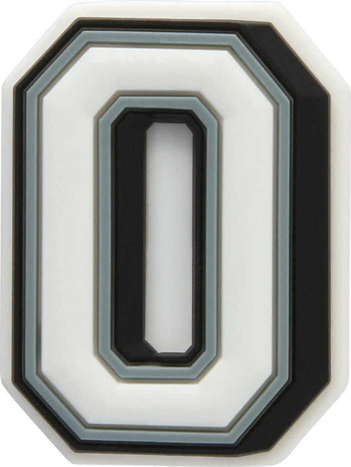 CROCS JIBBITZ ALPHABET O