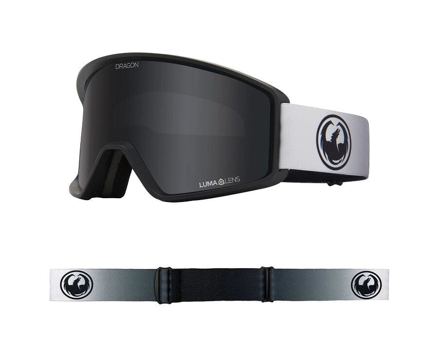 Dragon DXT OTG Youth Snow Goggles 2023 Fade Black Lite / Dark Smoke