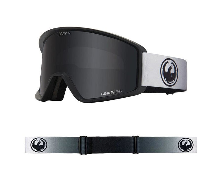 Dragon DXT OTG Youth Snow Goggles 2023 Fade Black Lite / Dark Smoke