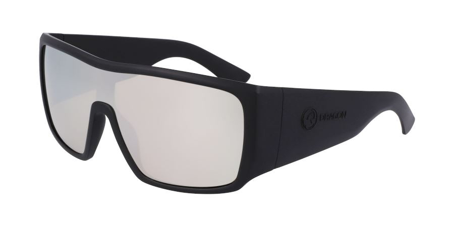 Dragon Rocker Sunglasses Matte Black / Silver Ion