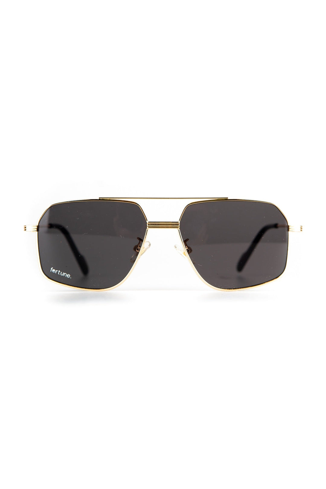 Fortune Omega Sunglasses Gold / Black Lens