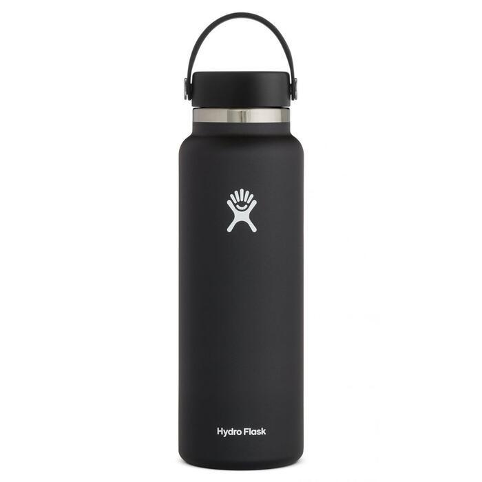 Hydro Flask 1.18L Wide Mouth Drink Bottle BLACK