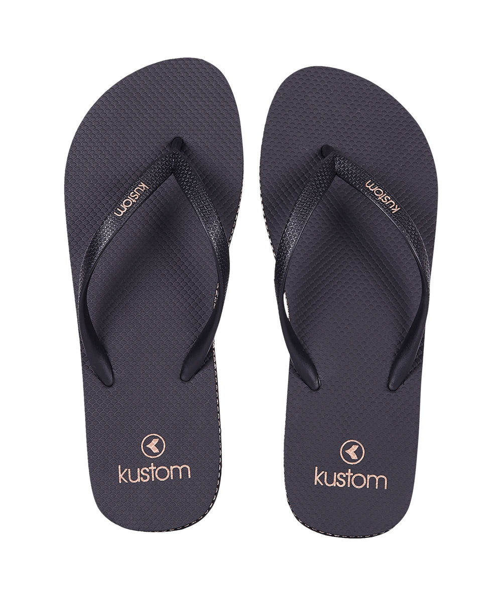 Kustom Classic Diamante Womens Jandals