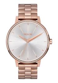 NIXON KENSINGTON WATCH Rose Gold White