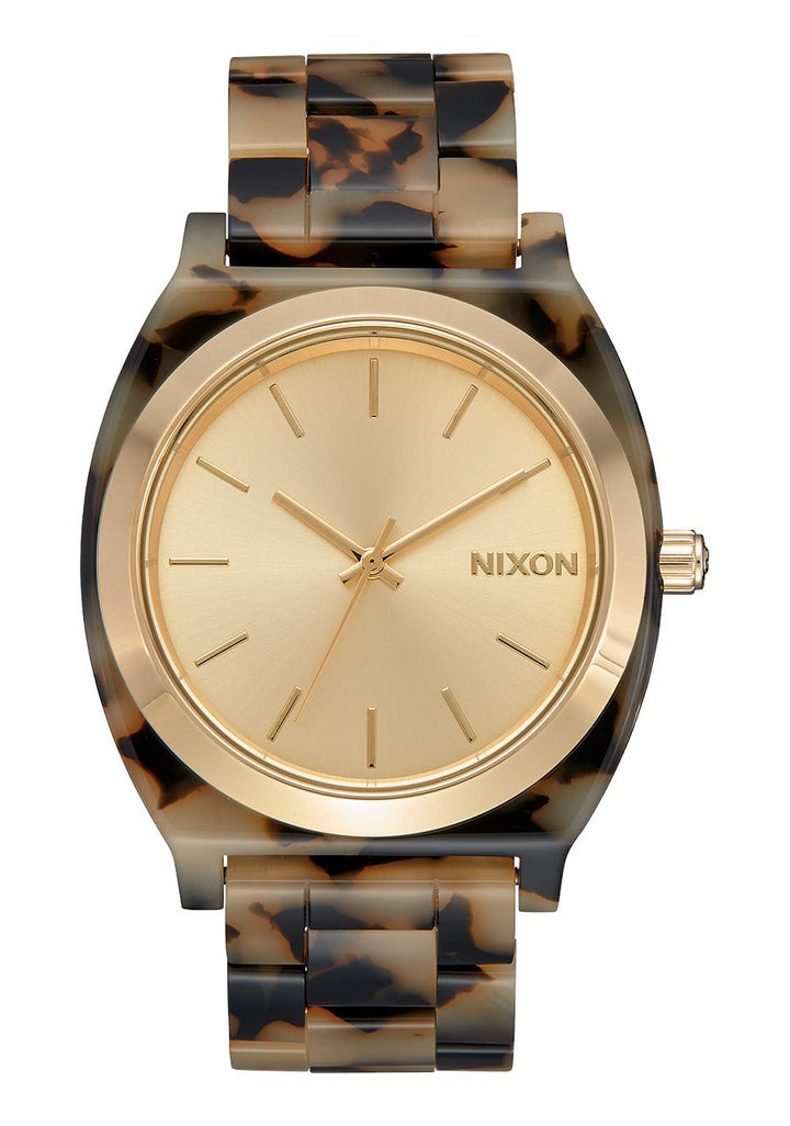 Nixon Time Teller Acetate Watch Cream Tortoise