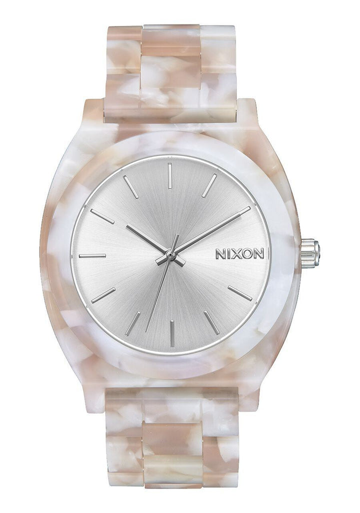 Nixon Time Teller Acetate Watch Pink / Silver