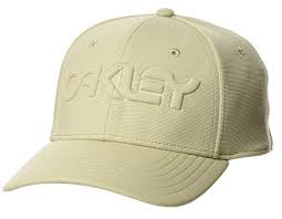 Oakley 6 Panel Stretch Hat Embossed Safari S / M