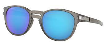 Oakley Latch Polarised Sunglasses Matte Grey Ink / Prizm Sapphire Iridium Polar