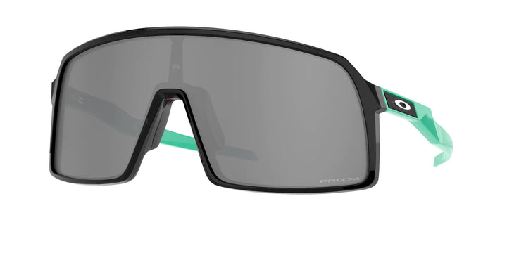 Oakley Sutro Sunglasses Polished Black / Przim Black Teal Arm