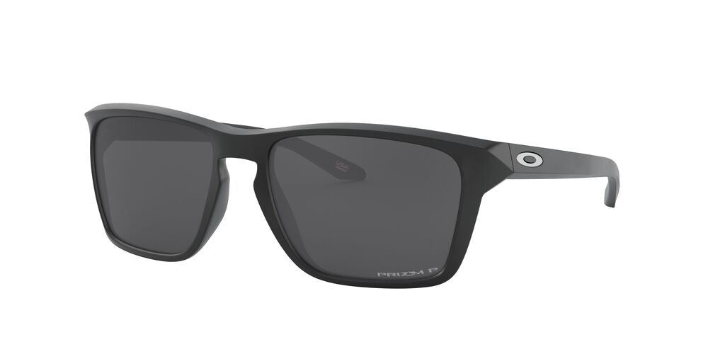 OAKLEY SYLAS SUNGLASSES Matte Black / Prizm Black Polarized PT