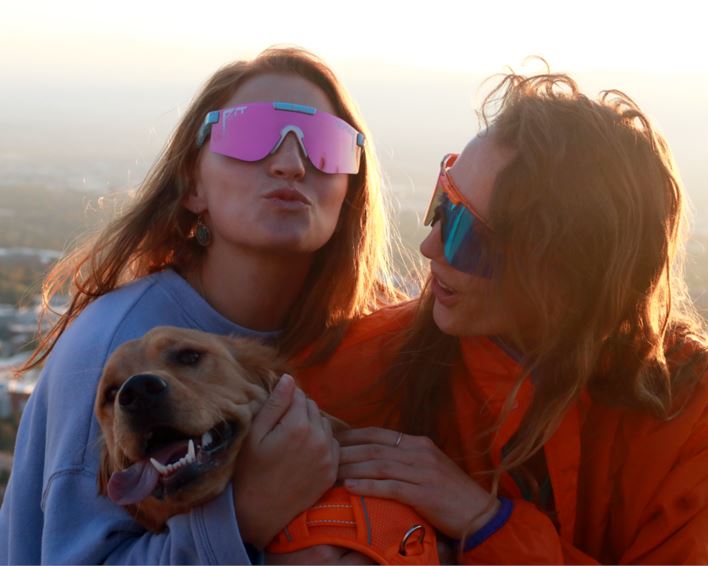 Pit Viper The Gobby Polarised Double Wide Sunglasses