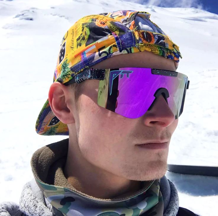 Pit Viper The Night Fall Polarised Double Wide Sunglasses