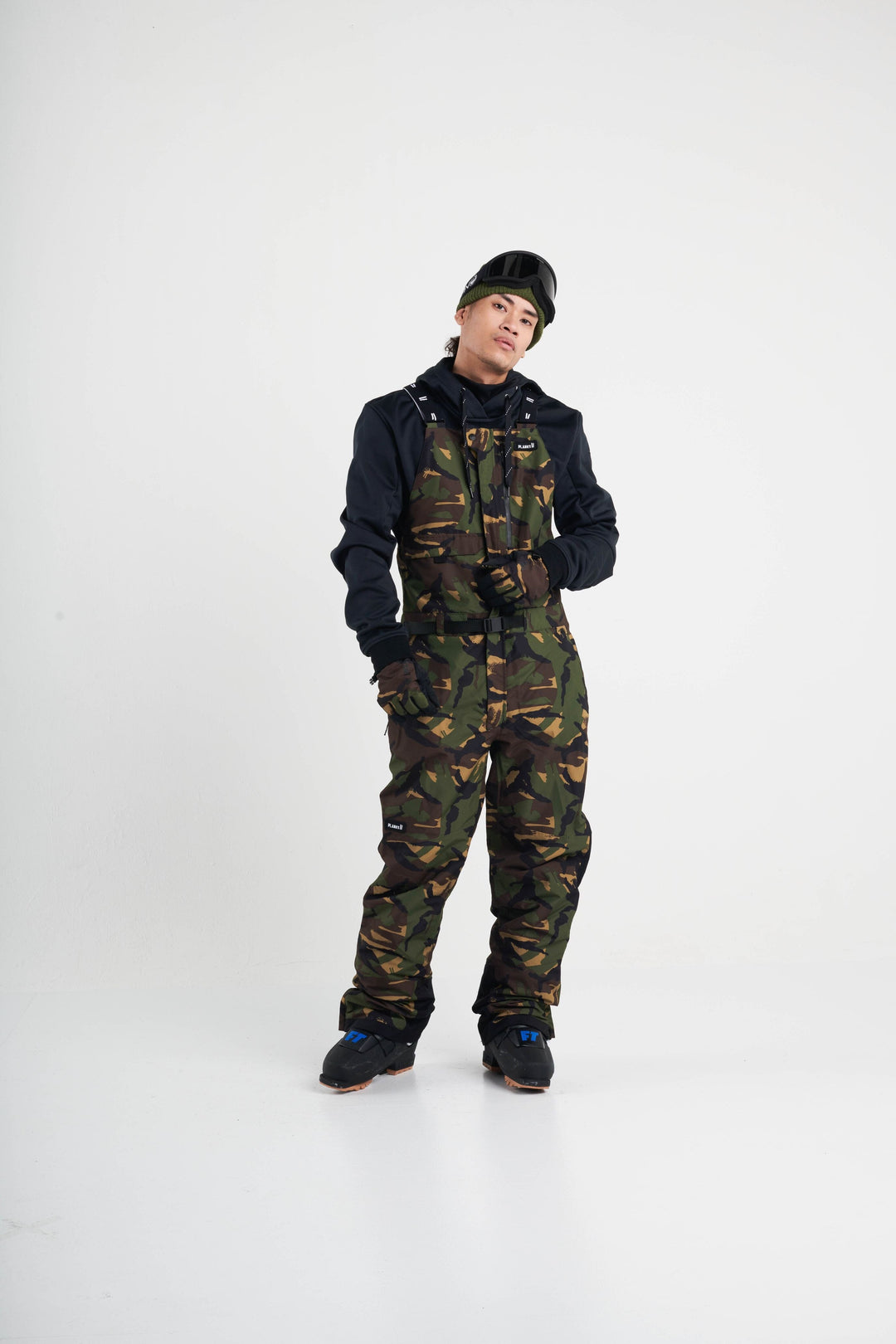 Planks High Rider Bib Pant British DPM Camo S