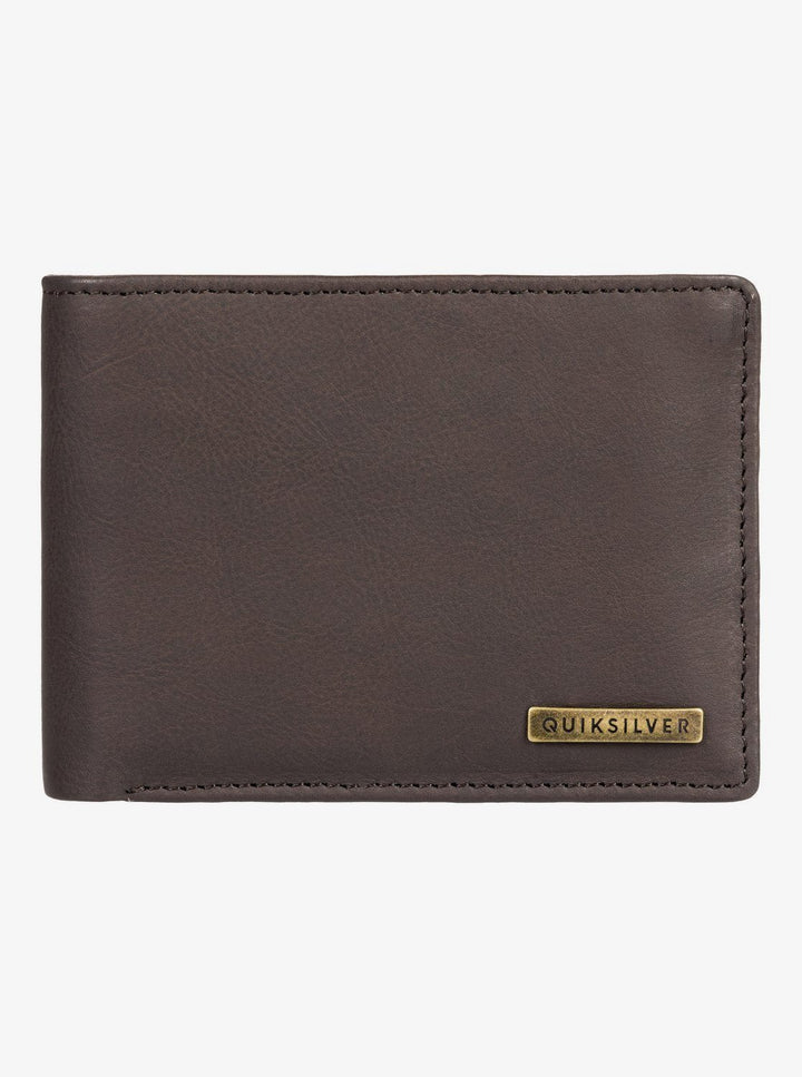 QUIKSILVER GUTHERIE IV WALLET Chocolate Brown M