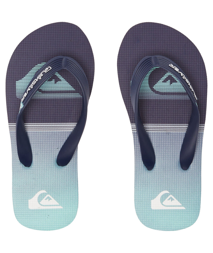 Quiksilver Molokai Art Youth Jandals Blue / Blue / White 2