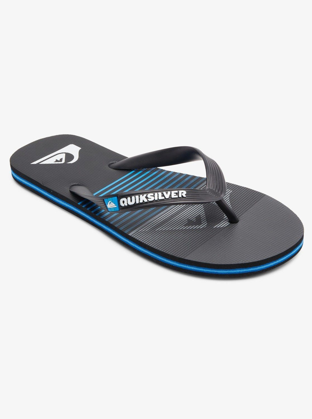 Quiksilver Molokai Slab Jandals Black / Grey / Black 8