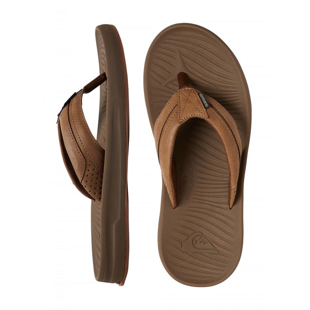QUIKSILVER TRAVEL OASIS JANDAL BROWN BROWN BROWN 8 (EU41)
