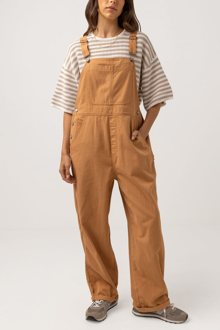 Rhythm Brodie Jumpsuit Camel 14