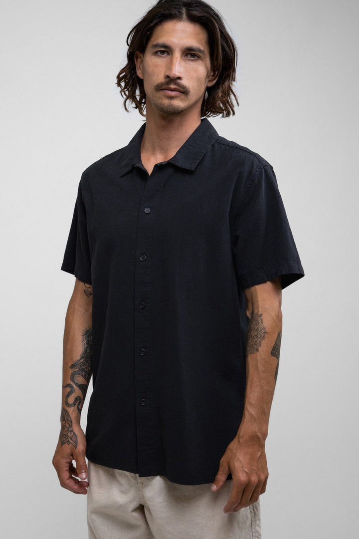 Rhythm Classic Linen Short Sleeve Shirt