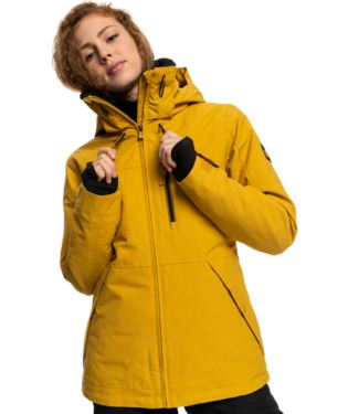 Roxy Presence Parka Jacket Honey XS