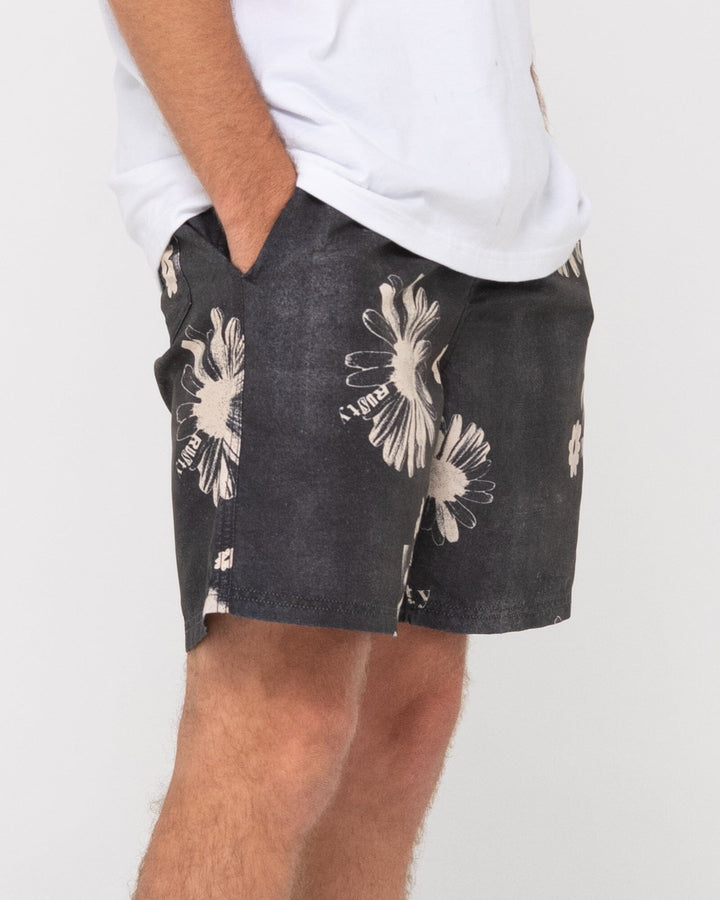Rusty Electric Sax Elastic Boardshorts
