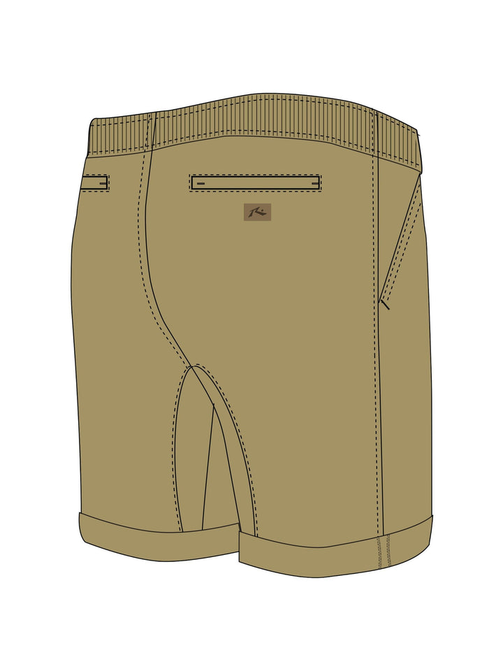 Rusty Hooked On 18" Elastic Boys Shorts