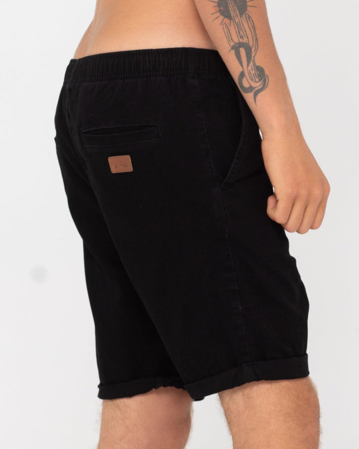 Rusty Hooked On 18" Elastic Shorts