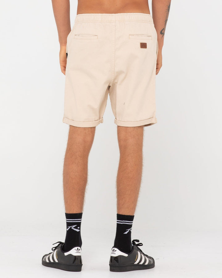 Rusty Hooked On 18" Elastic Shorts