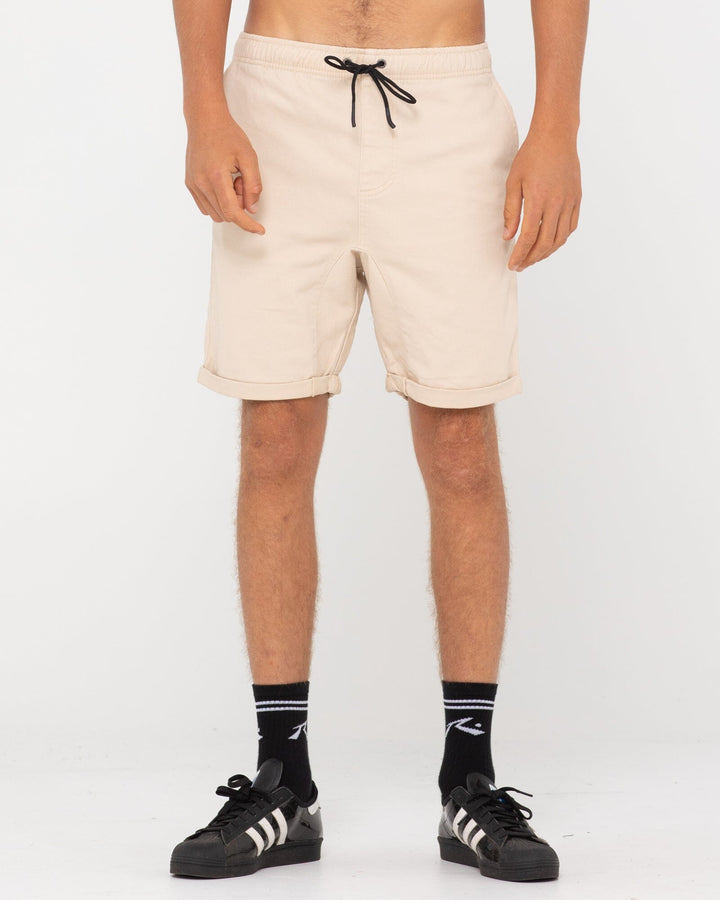 Rusty Hooked On 18" Elastic Shorts