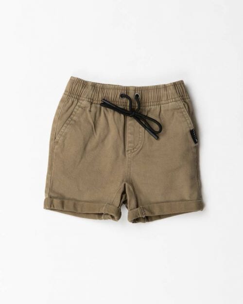 Rusty Hooked On Elastic Youth Shorts Prarie 10Y
