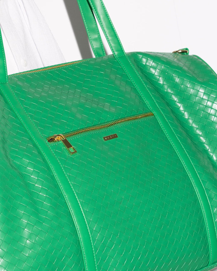 Rusty Judah Woven Weekender Bag