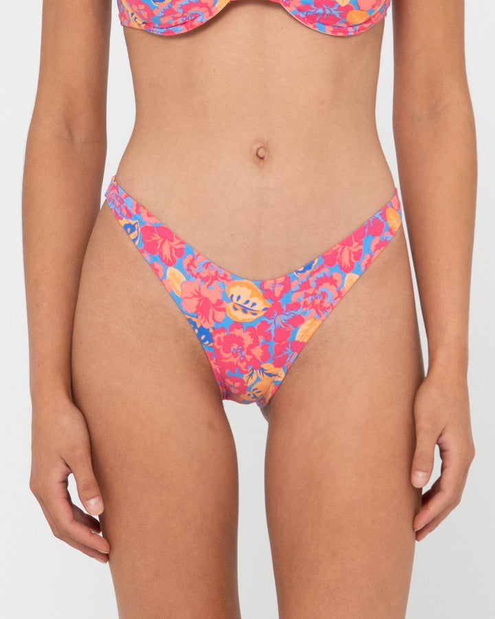 Rusty Rio Recycled Floral Balconette Midi Bikini