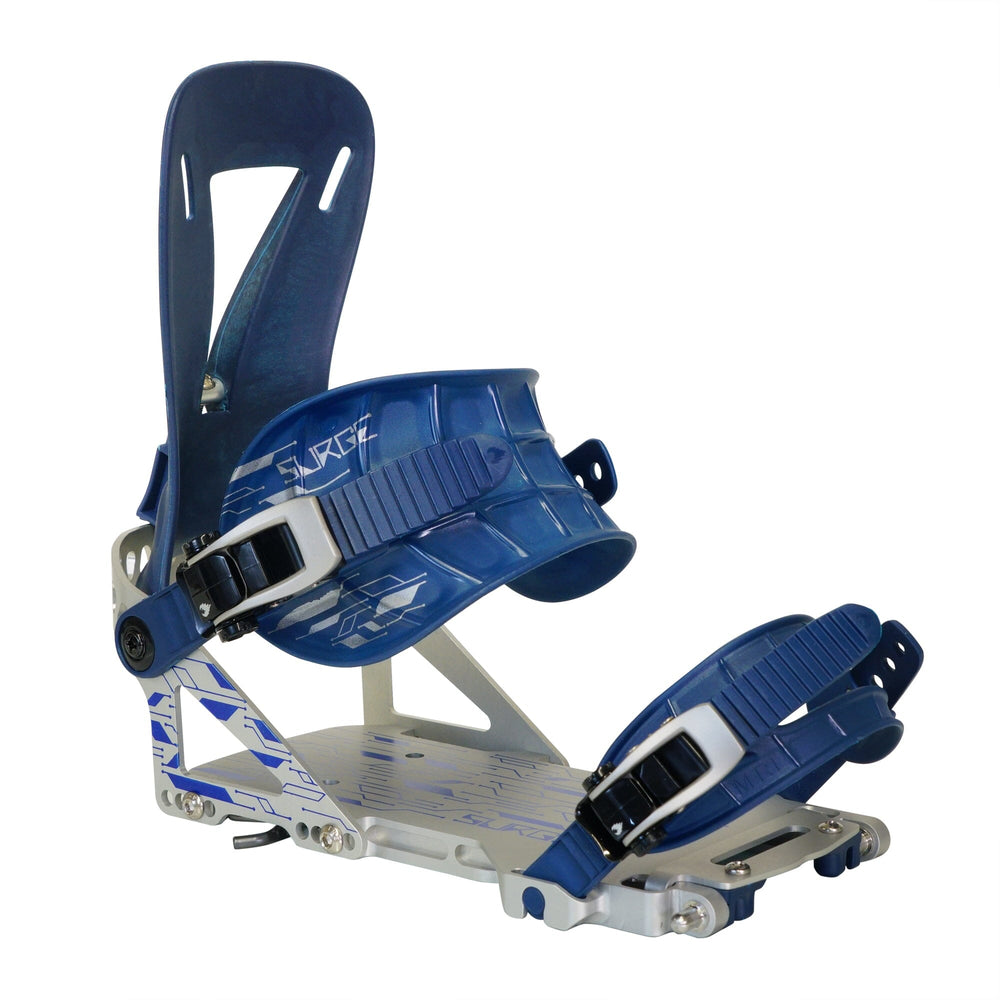 Spark Surge ST Splitboard Bindings 2023 Metal / Blue Medium