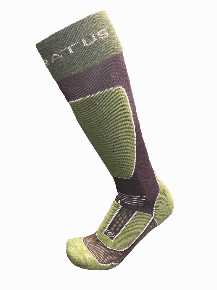 Stratus Merino Comfort Socks S Shiraz / Moss / Powder