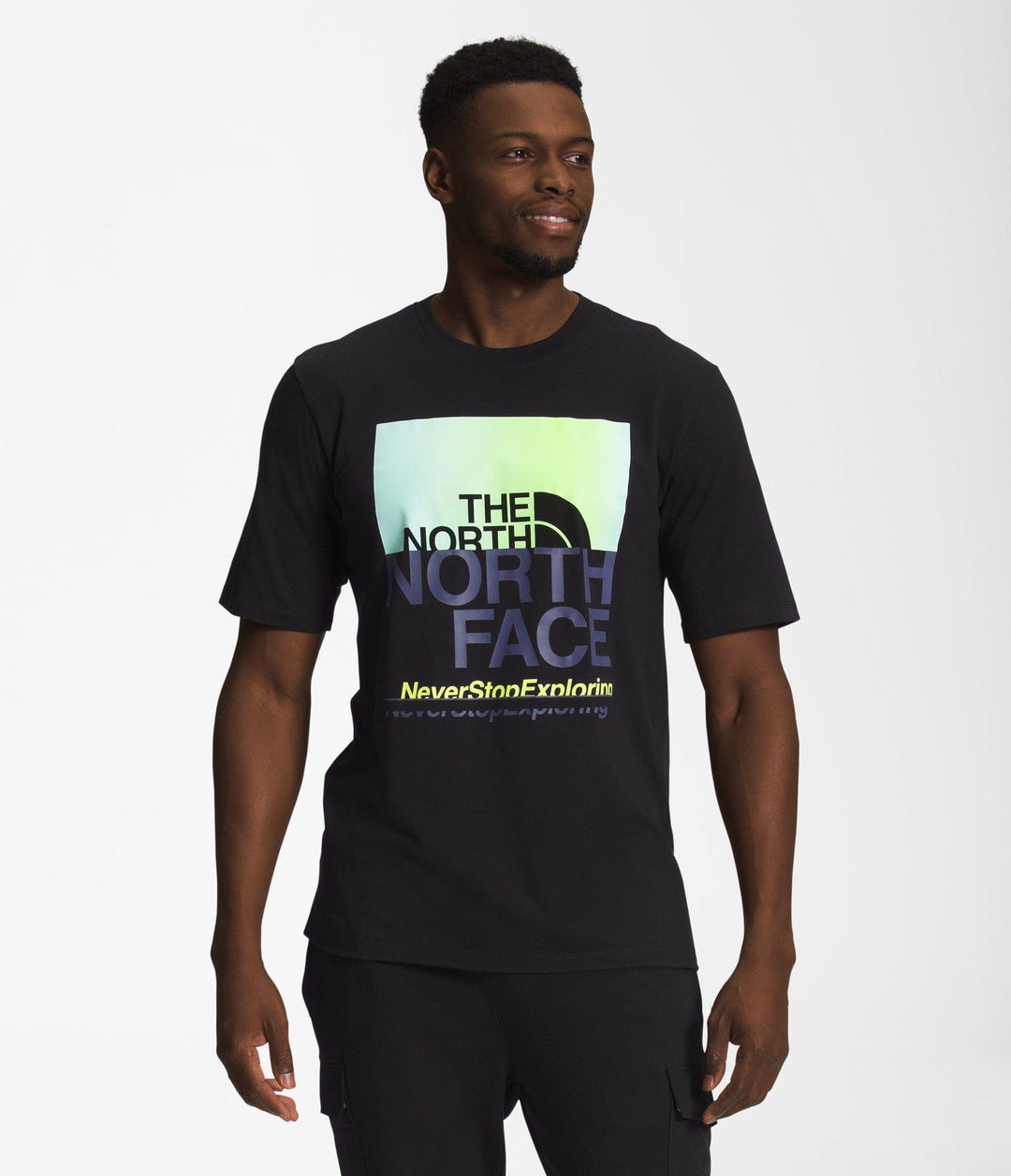 The North Face Coordinates T-Shirt TNF Black / LED Yellow S