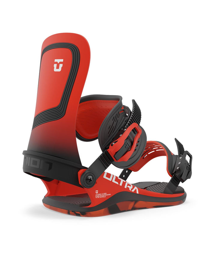 Union Ultra Snowboard Bindings 2024 Hot Red M