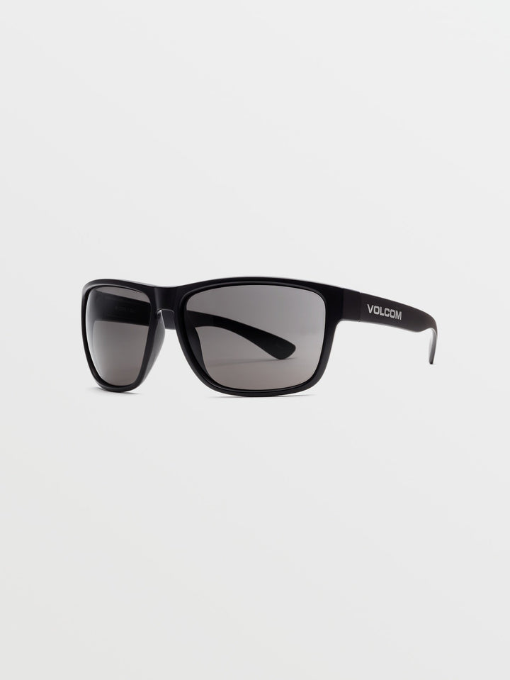 Volcom Baloney Sunglasses have 100% UVA/UVB protection with Matte Black frame.