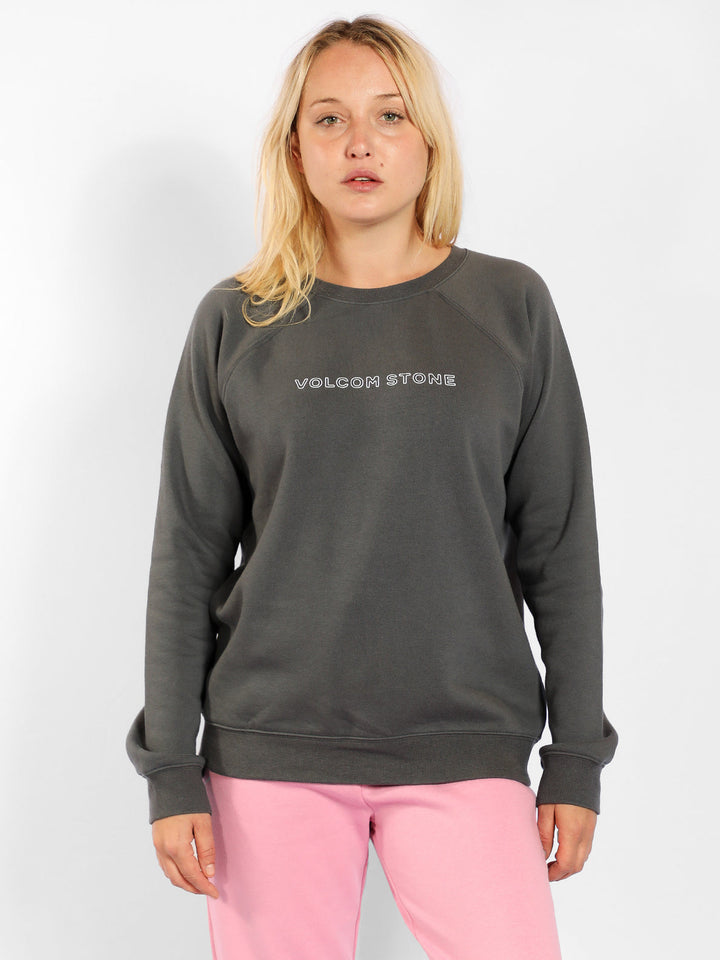 Volcom Get More Crew Asphalt Black 8