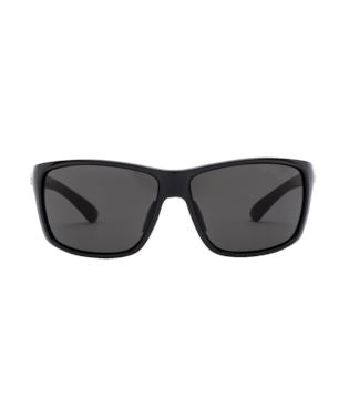 Volcom Roll Sunglasses Gloss Black / Grey