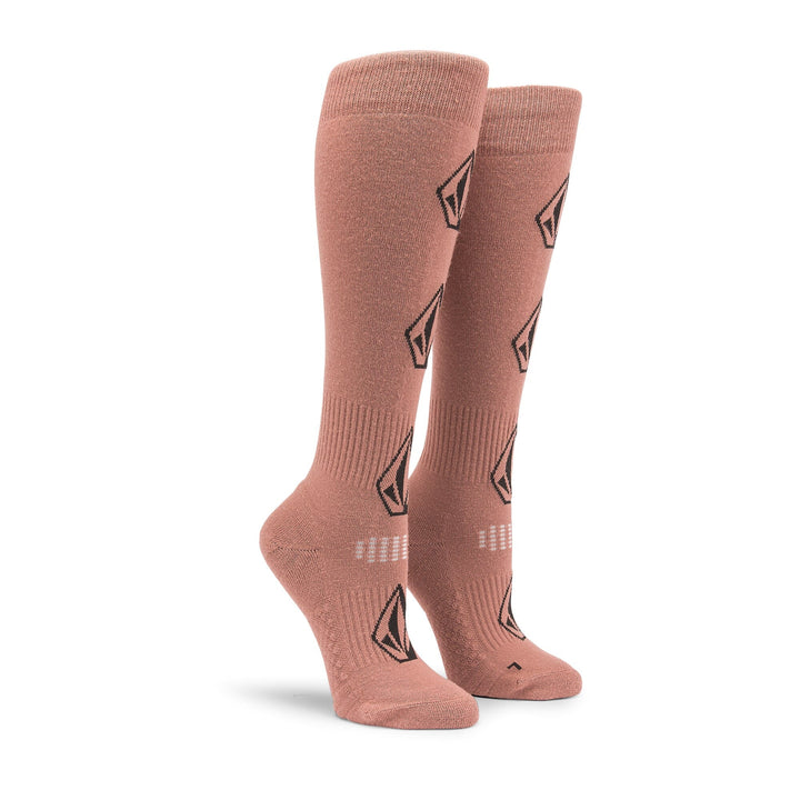 Volcom Sherwood Socks Rosewood XS / S