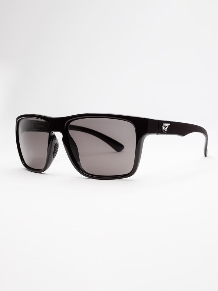 Volcom Trick Sunglasses Gloss Black / Grey