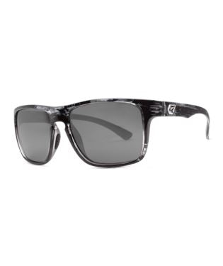 Volcom Trick Sunglasses Silver Mirror / Gloss Marble