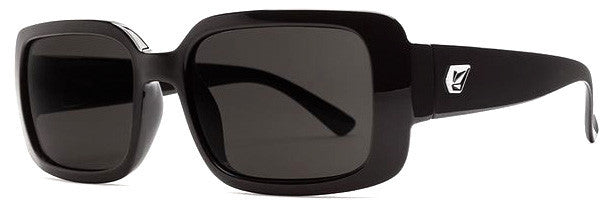 Volcom True Sunglasses Gloss Black / Grey