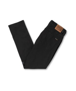 Volcom Vorta Slim Fit Jeans Blackout 30
