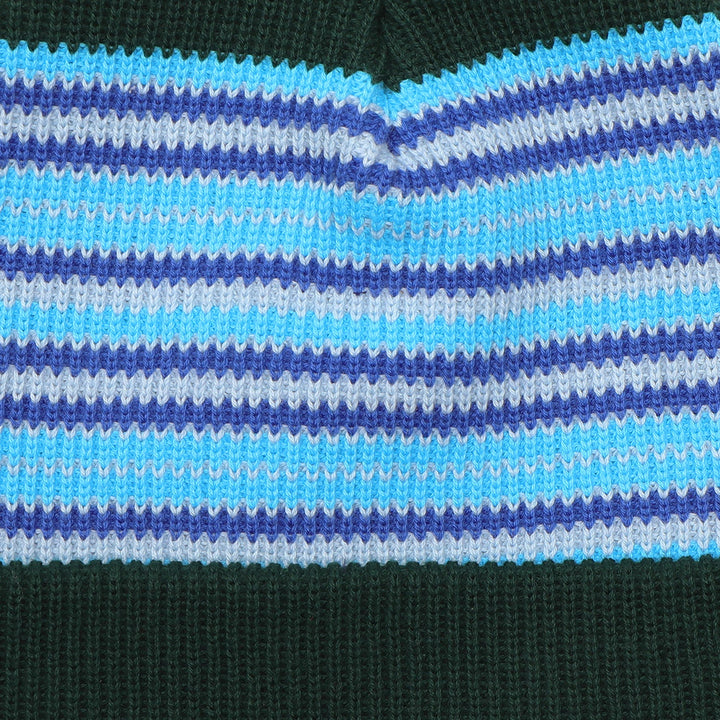 Passport Striped Organic Knit Beanie